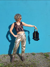 Load image into Gallery viewer, Preorder | Macramé Handbag with Vintage Bamboo Handles