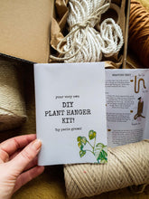Load image into Gallery viewer, DIY Macrame Plant Hanger Kit