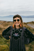 Load image into Gallery viewer, 'Dreamcatcher' Macrame Earrings