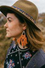 Load image into Gallery viewer, 'Raindrop' Macrame Earrings