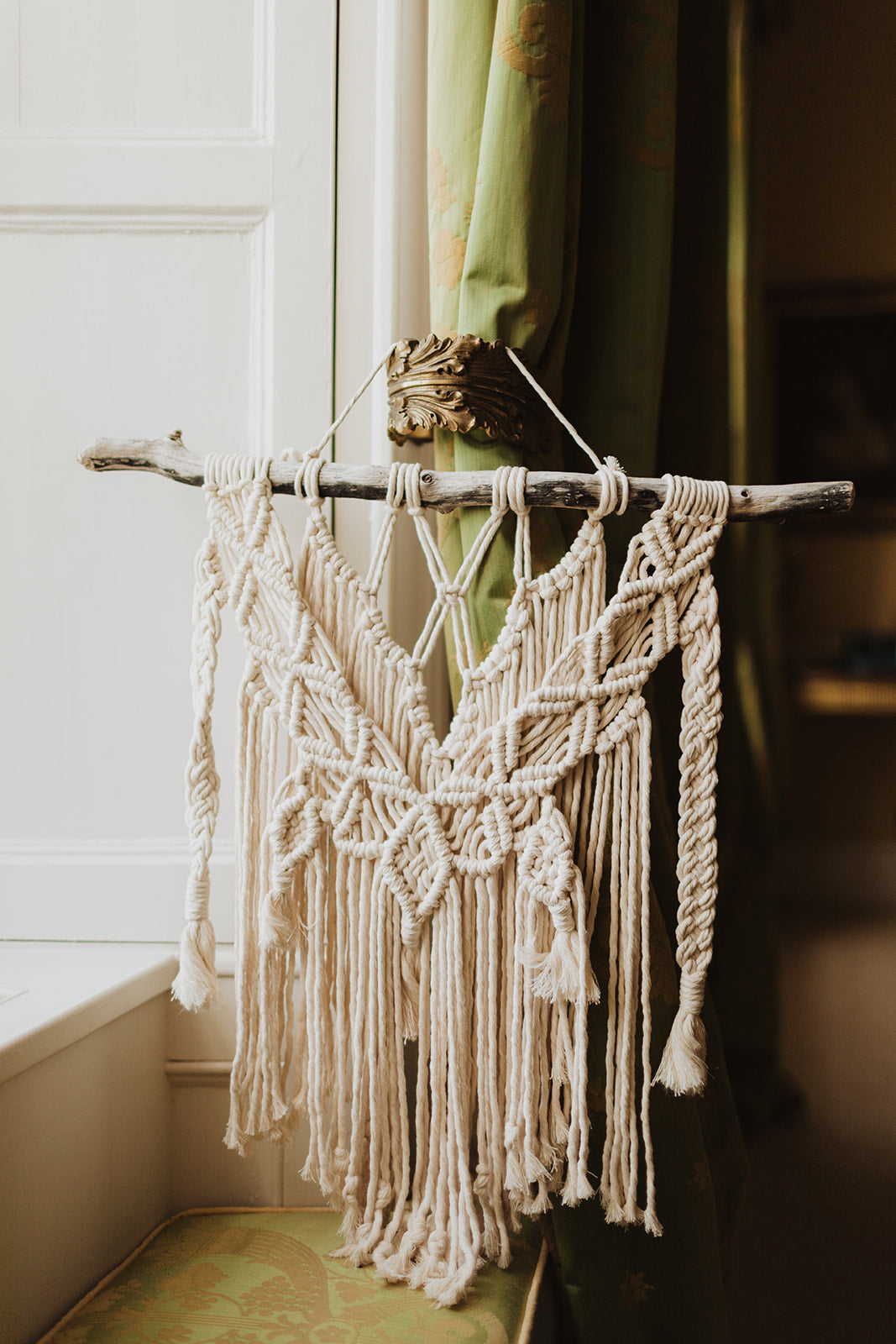 Hanging sale macrame