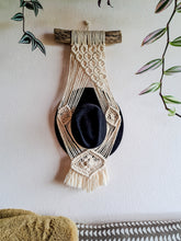 Load image into Gallery viewer, &#39;Hive Mind&#39; Macramé Hat Hanger
