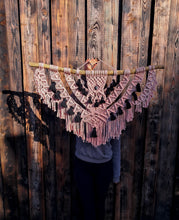 Load image into Gallery viewer, Big Pink Energy | Large Macramé Wall Hanging
