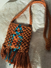 Load image into Gallery viewer, Macramé Shoulder Bag | Hand-knotted Handbag

